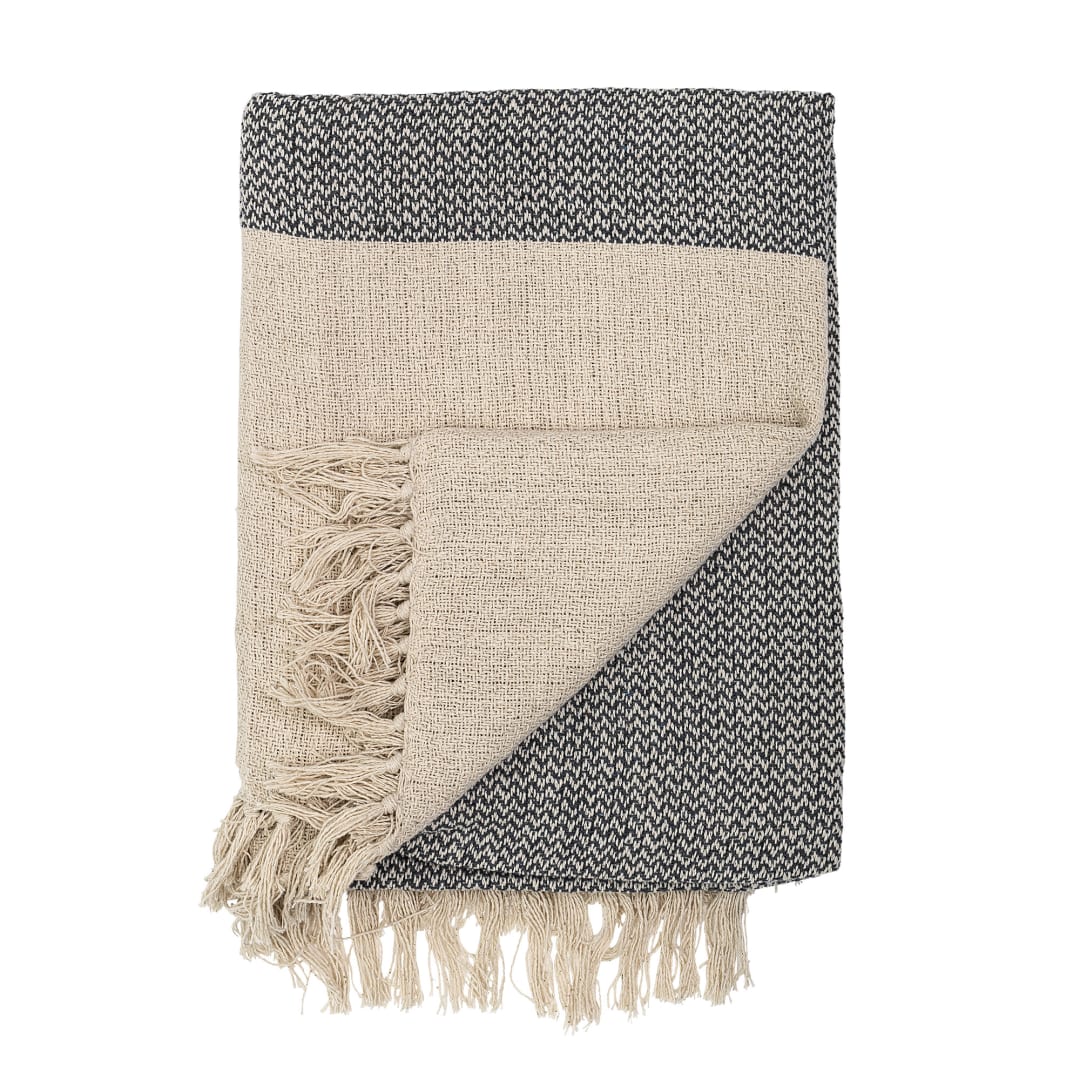 14208833 - Matt Throw, Grey, Recycled Cotton STOCK: 300