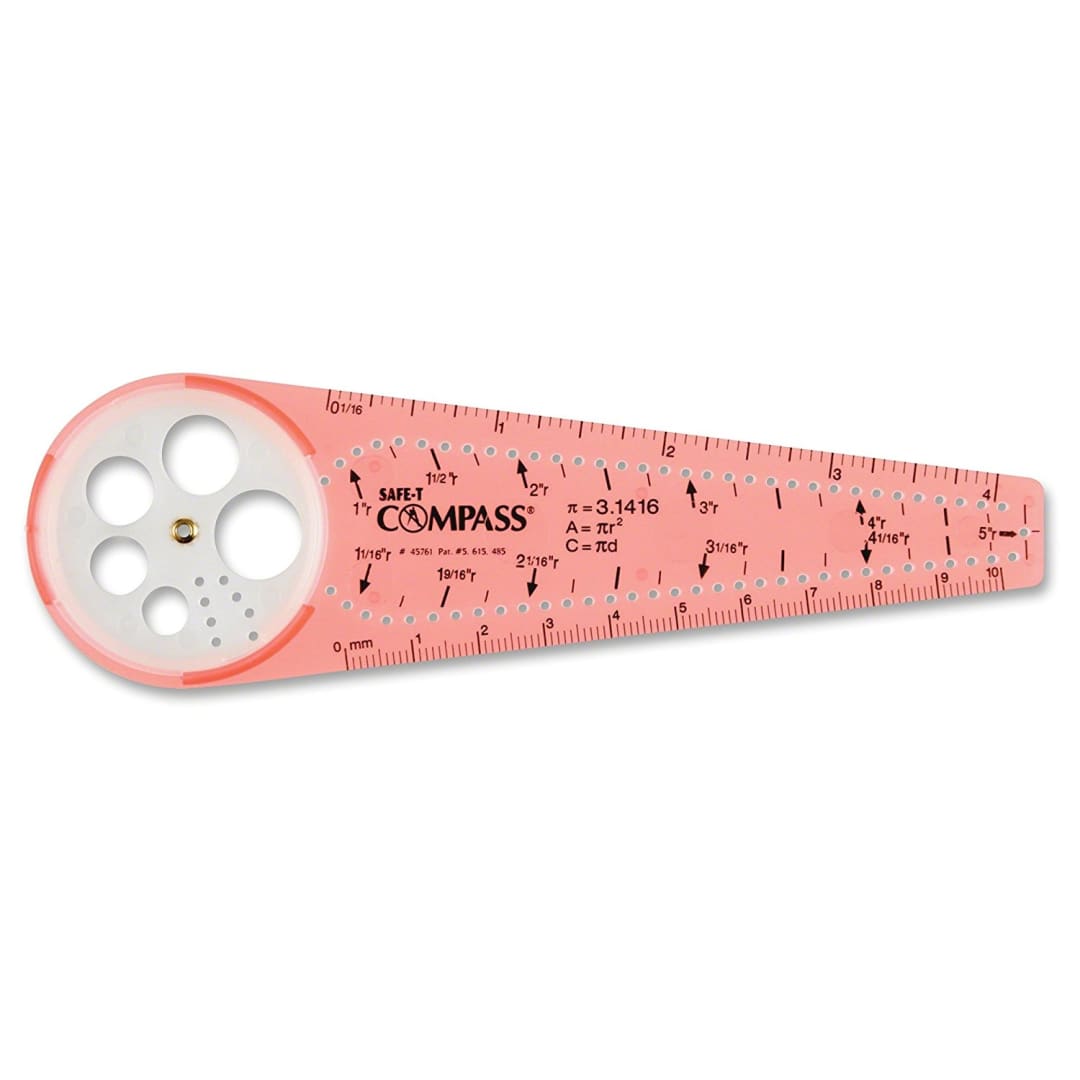 SAFE-T COMPASS , ORANGE, BLISTER CARD