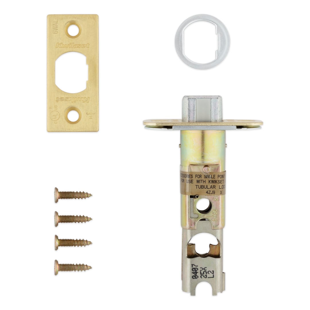 6-Way Adjustable FD Plain Latch for Satin Brass Finish