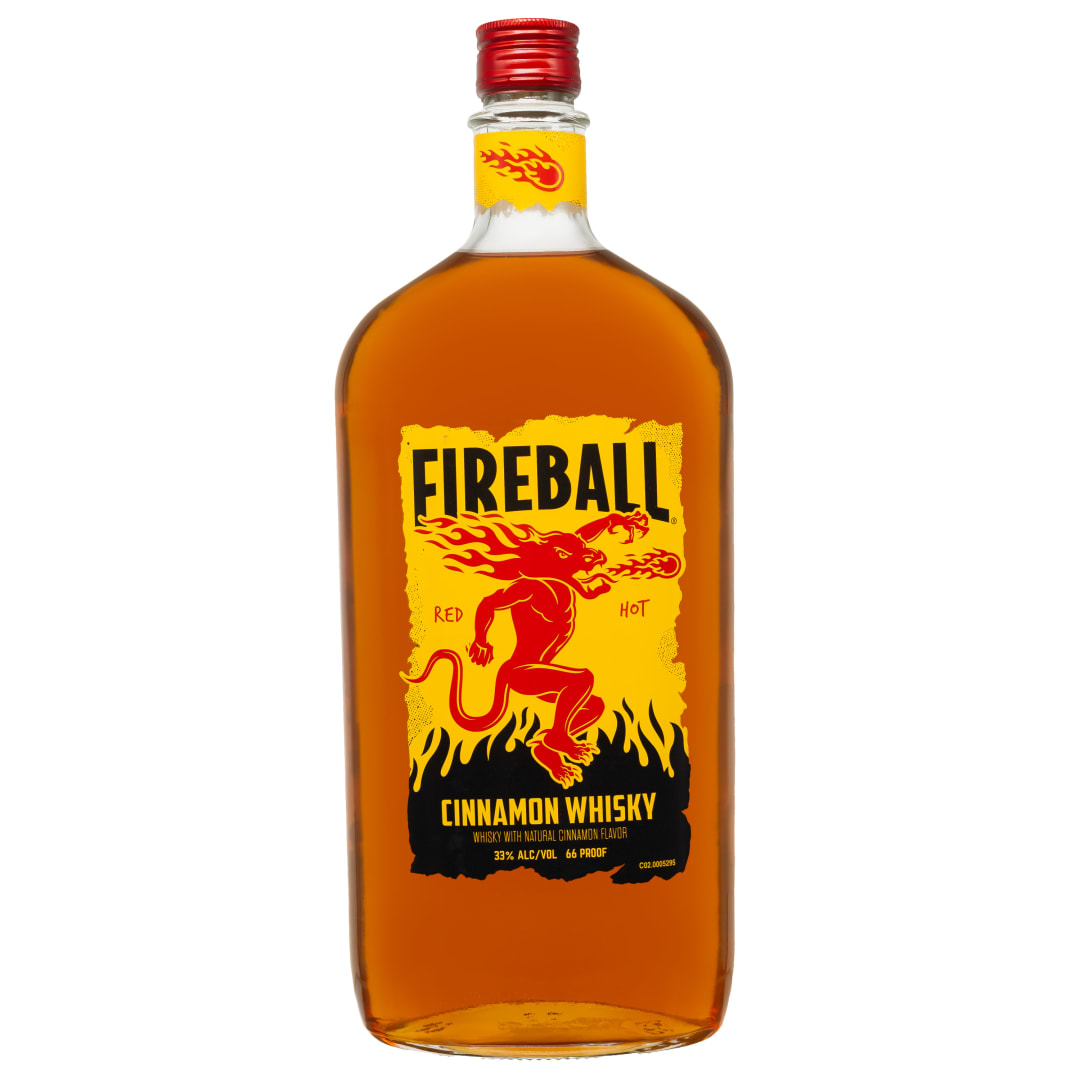 Fireball Hot Cinnamon Blended Whisky 1l 66 Proof