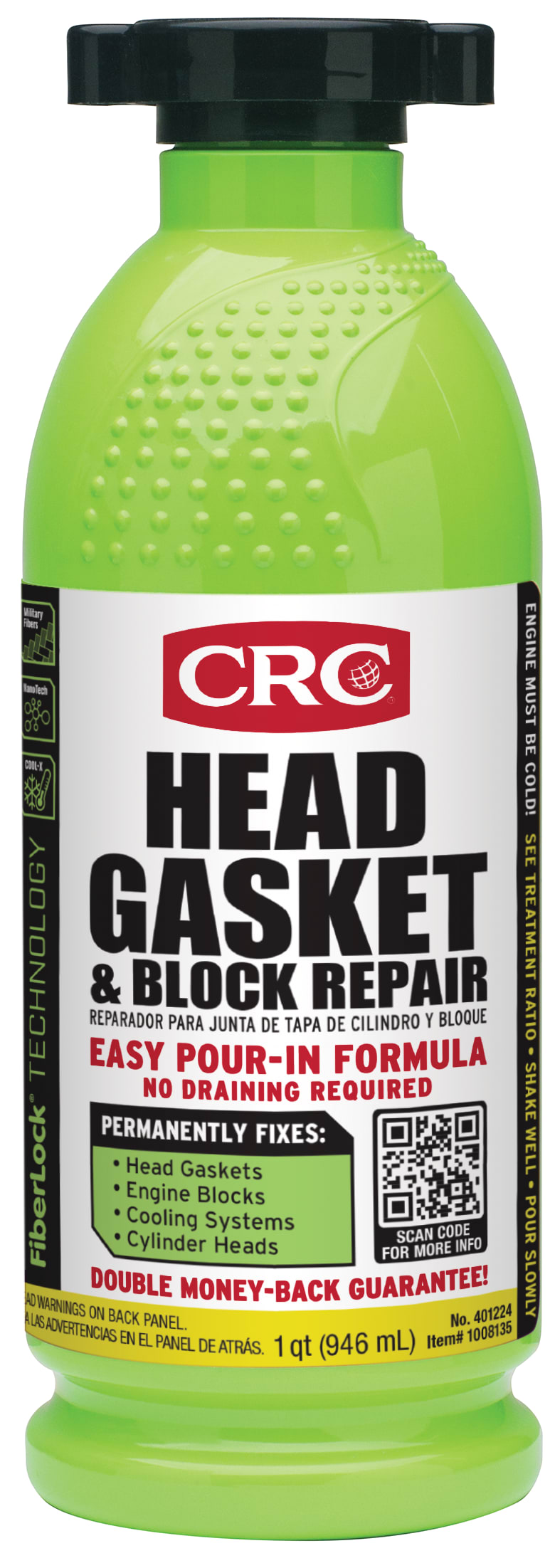 CRC FiberLock Head Gasket & Block Repair 1X32OZ