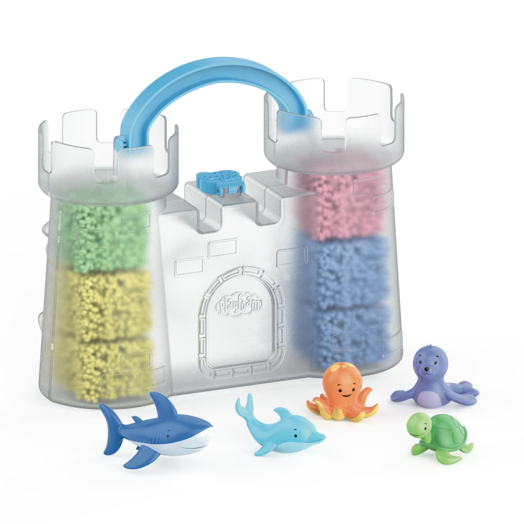 PLAYFOAM GO! SQUISHY SANDCASTLE
