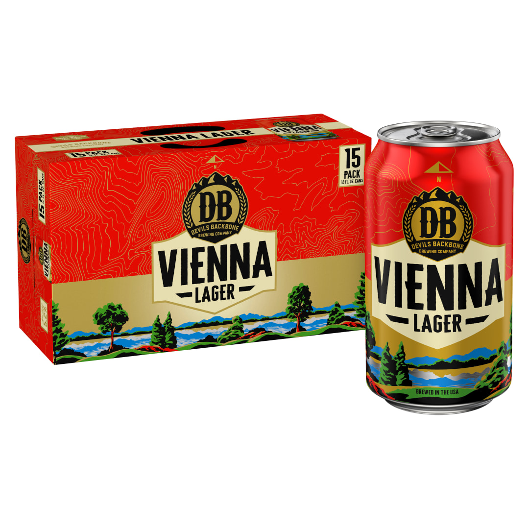 Devils Backbone Brewing Company Lager Vienna Beer 15 - 12 fl oz Cans