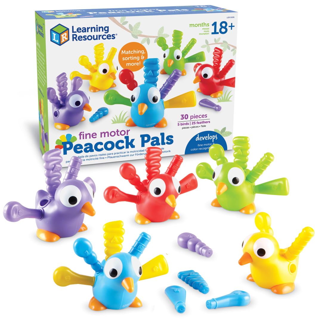 FINE MOTOR PEACOCK PALS