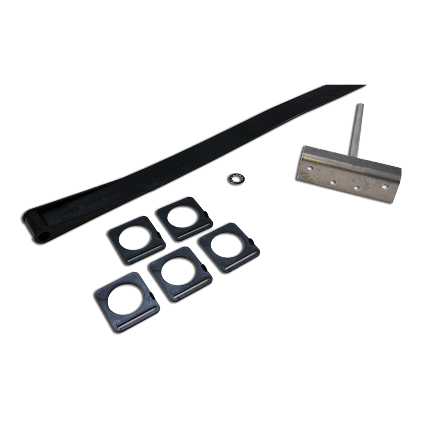 SINGLE FLEXGUARD KIT W/10" POST