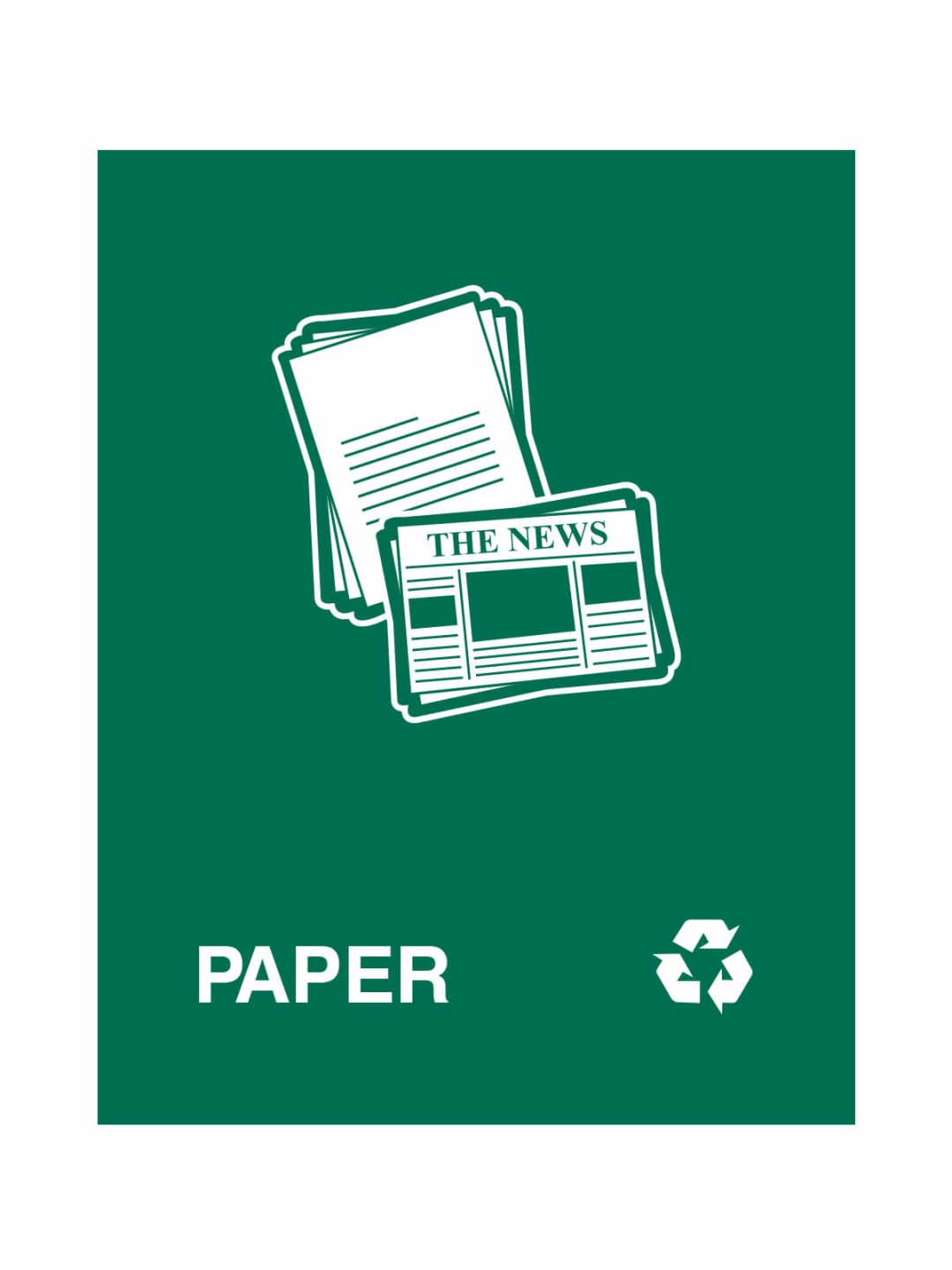  ASPYRE - Sign - Paper - Green