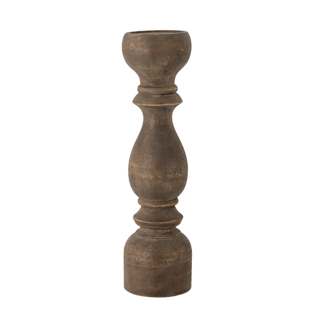 82056867 - Regine Pedestal, Brown, Mango STOCK: 18