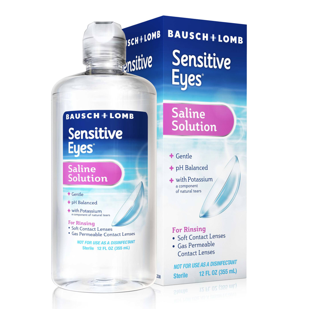 Sensitive Eyes Plus Saline 12 fl oz (355 mL)