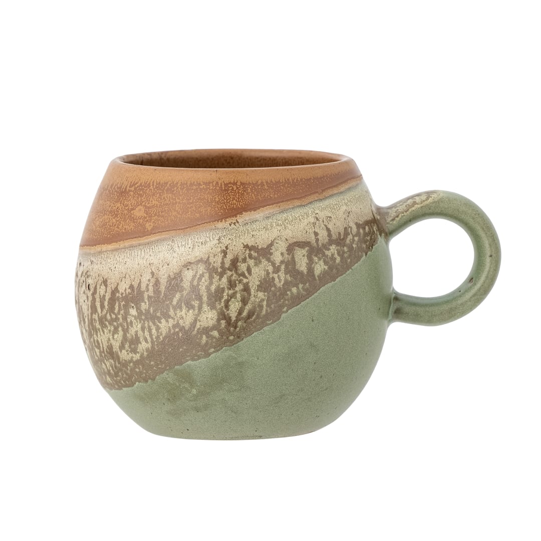 82072049 - Paula Cup, Green, Stoneware STOCK: 300