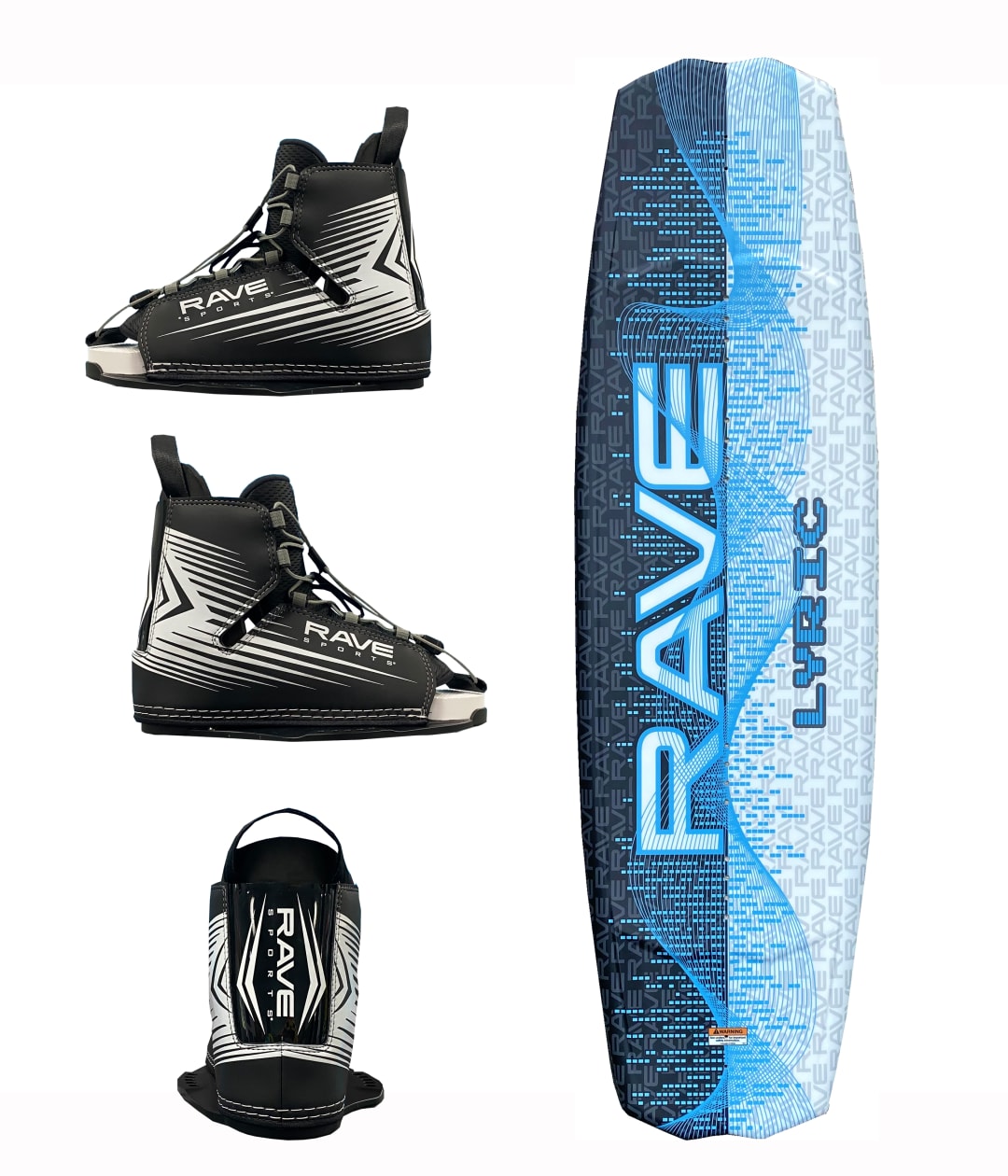 Lyric Blue Wakeboard with Bind