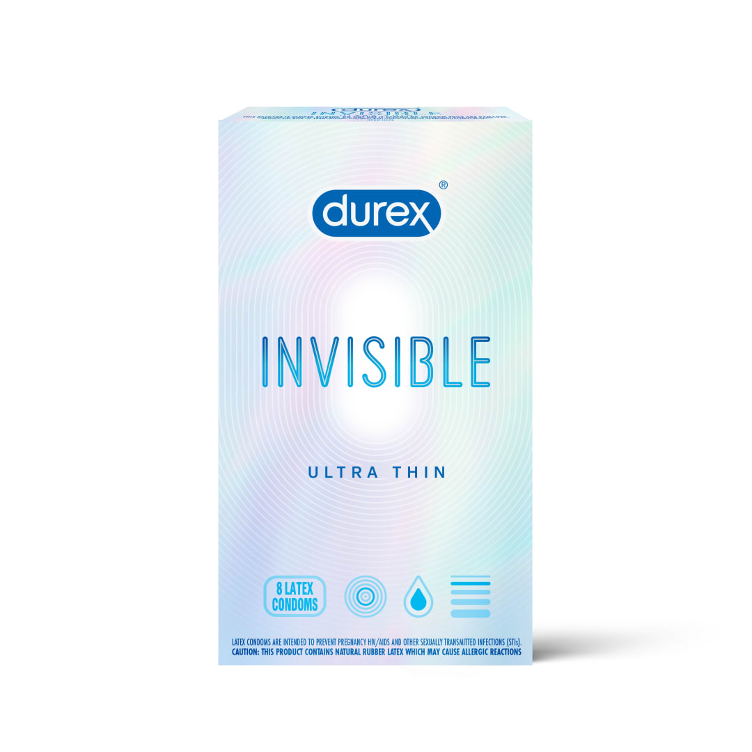 DUREX® Invisible™ - Condom 48/8 ct.