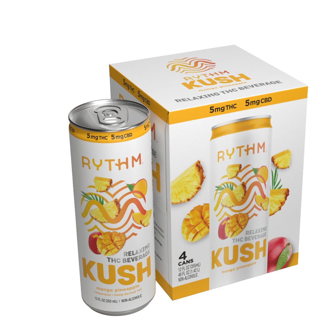 Rythm Thc Kush 5MG 1S Can 6/4PK 12Z
