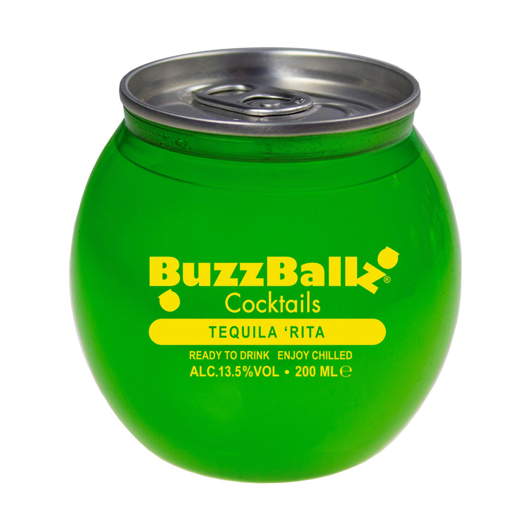 BuzzBallz Tequila'rita Cocktail 200ml 27 Proof