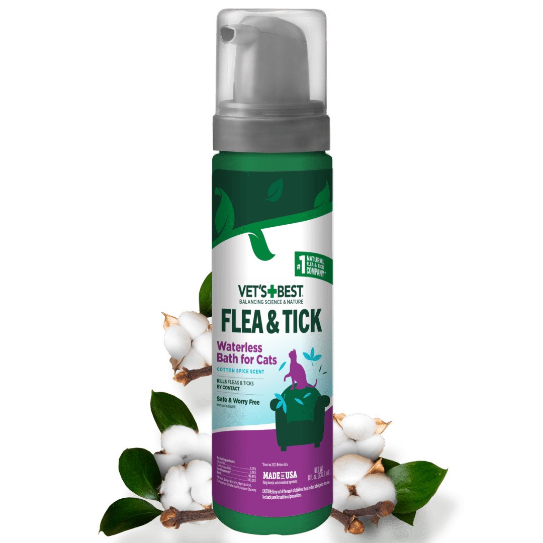 Vet's Best Waterless Bath for Cats – 8oz