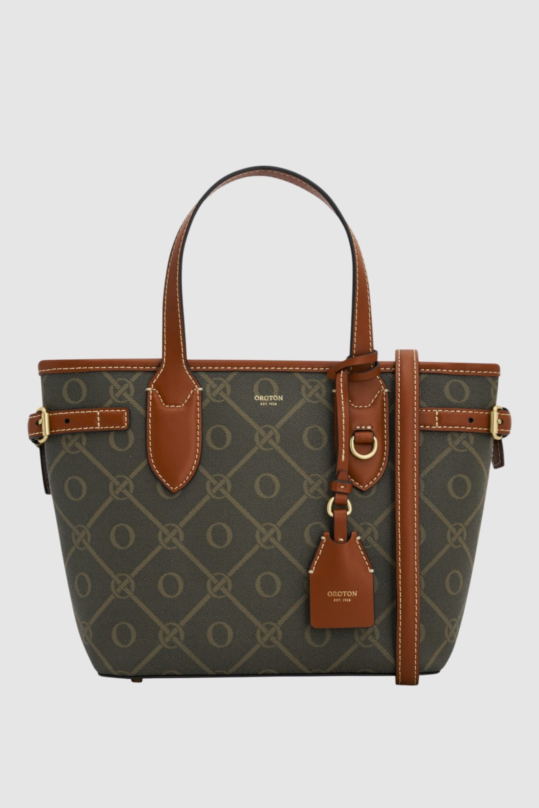 Harvey Signature Small Top Handle Tote