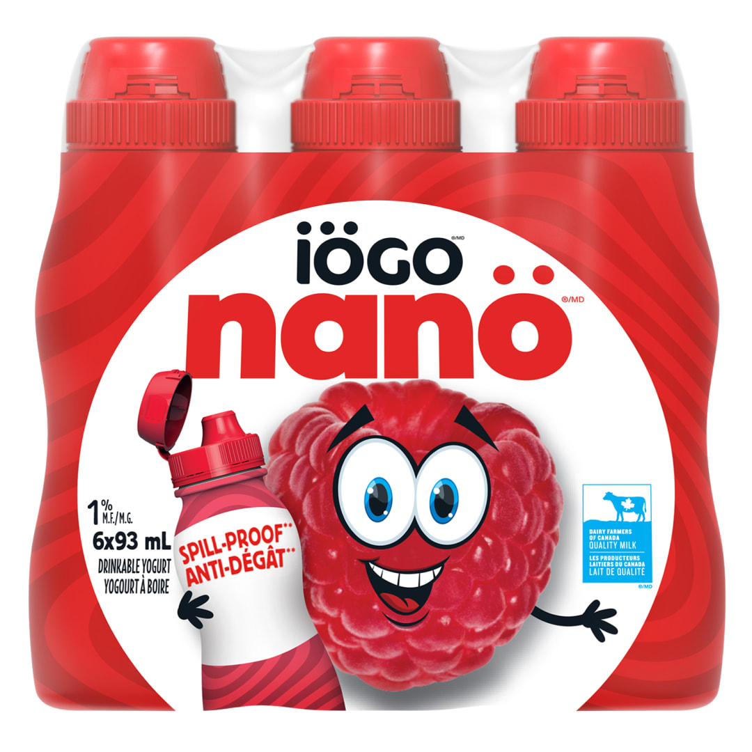 iÖGO nanö Drinkable Raspberry Yogurt 1%