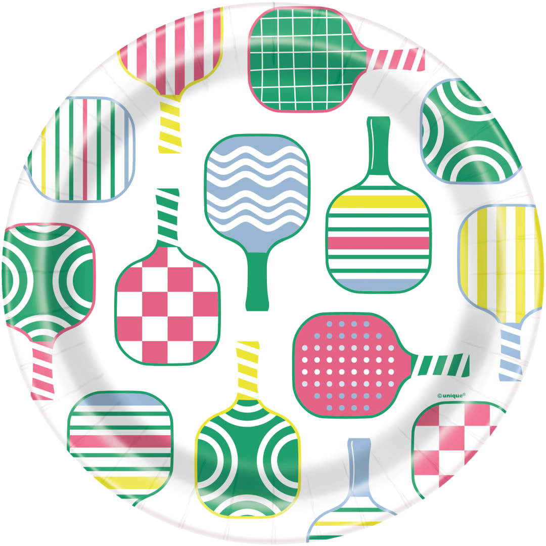 Playful Party Round 9" Dinner Plates, 8ct