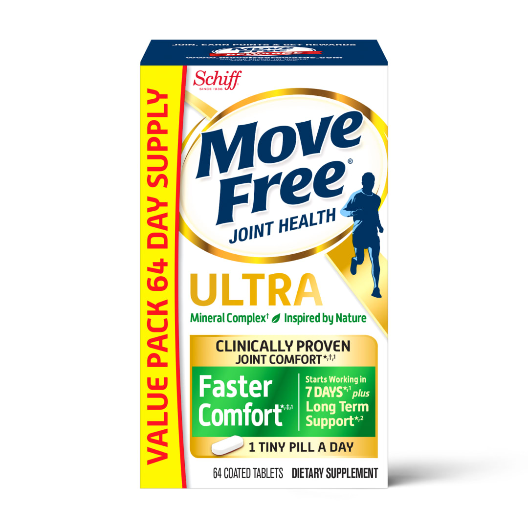 MOVE FREE® Ultra Faster Comfort Value Pack - 12/64 ct.