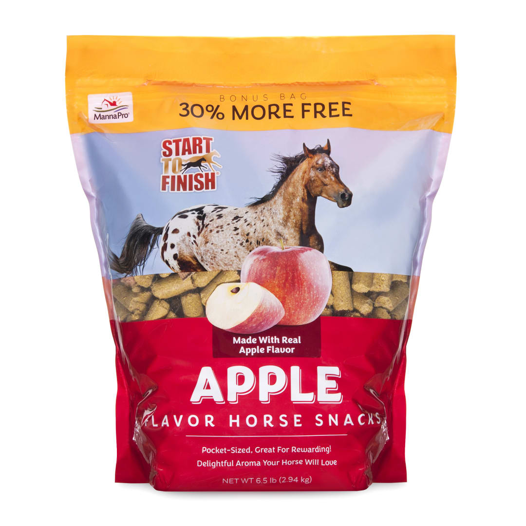 Manna Pro Start to Finish Apple Horse Snacks, 6.5lb