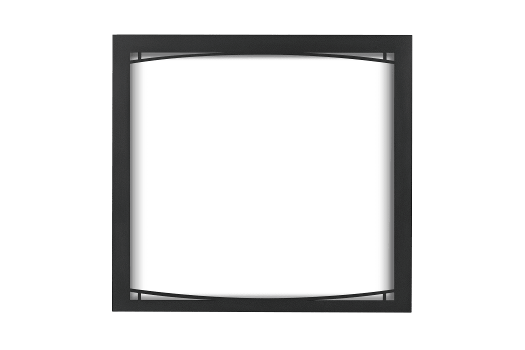 Decorative Front - Black, Zen Design for Altitude™ X 36
