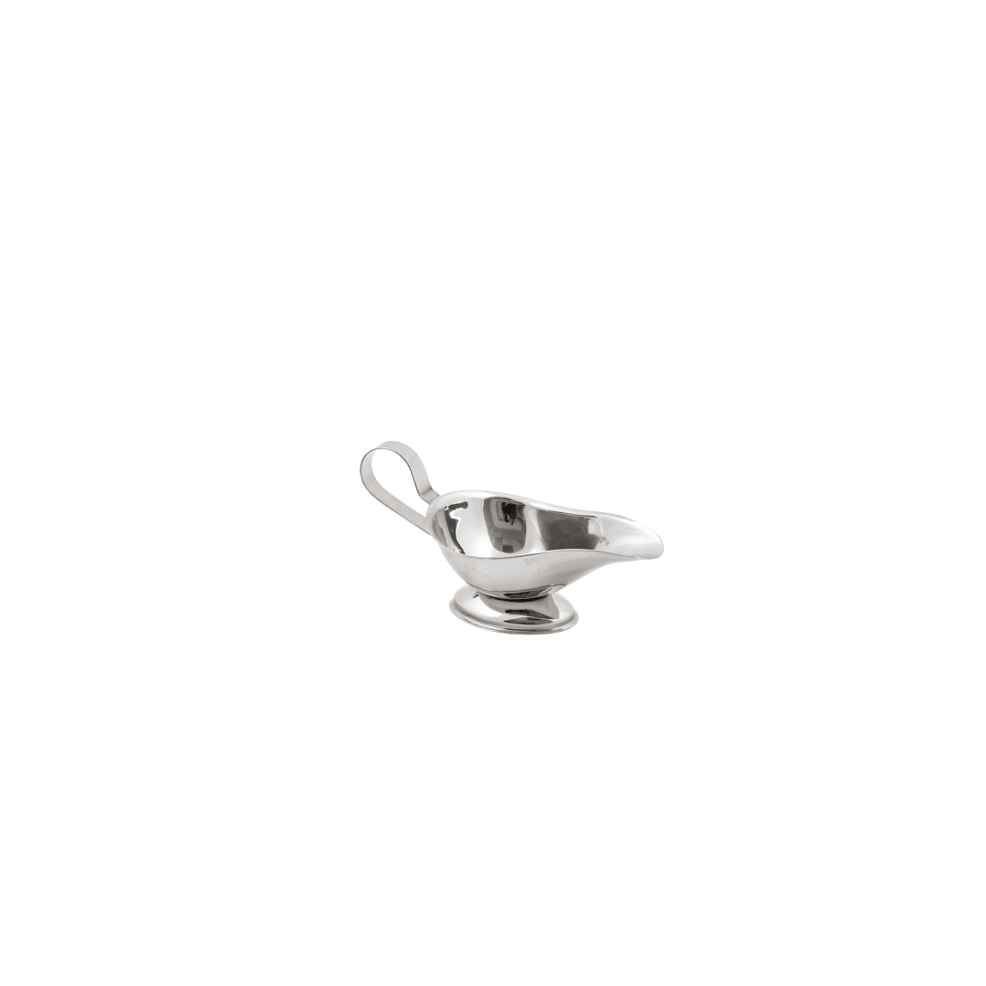 BG-3 - GRAVY BOAT S/S 3 OZ W/OVAL BSE