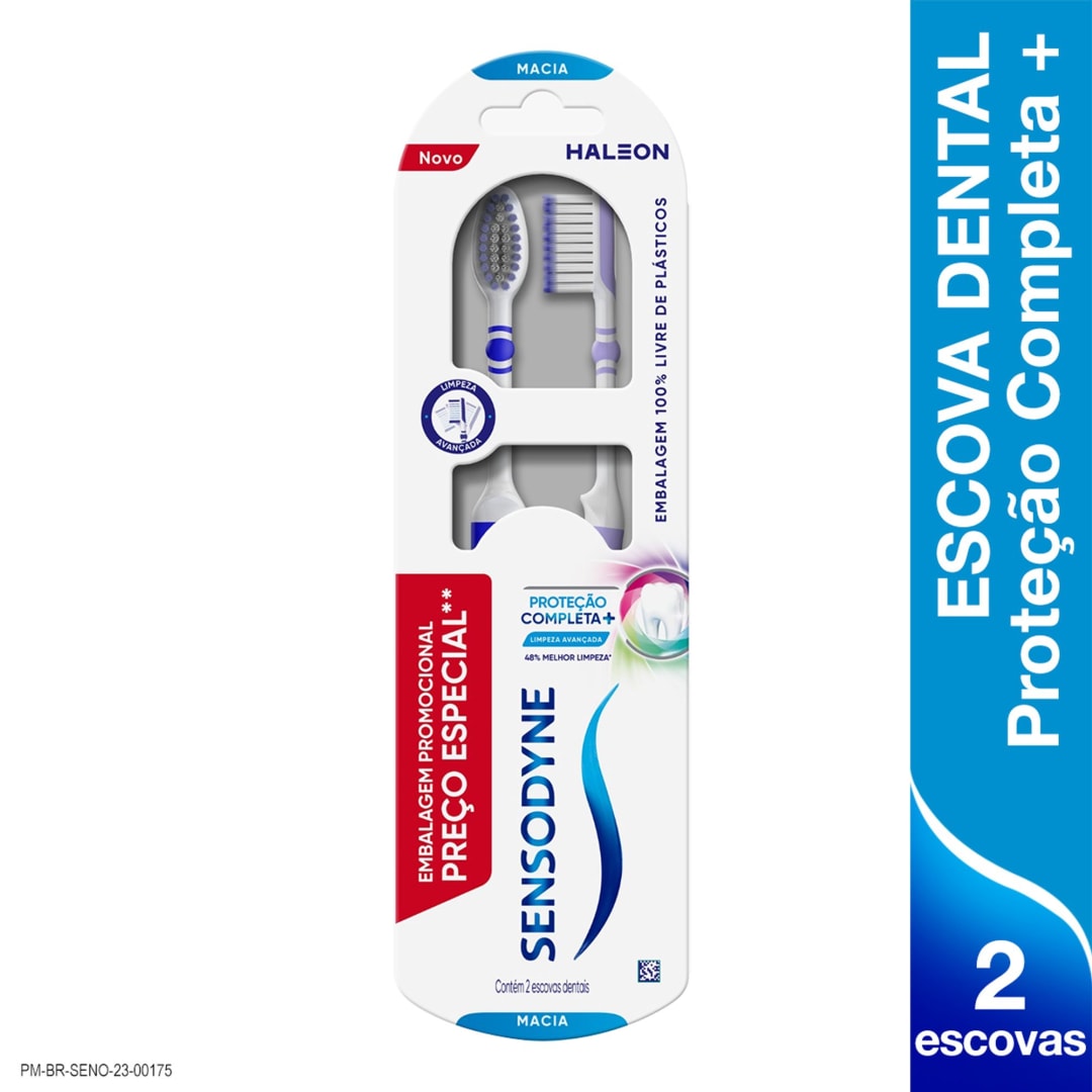 Cepillo Sensodyne Protección Completa+ 2x