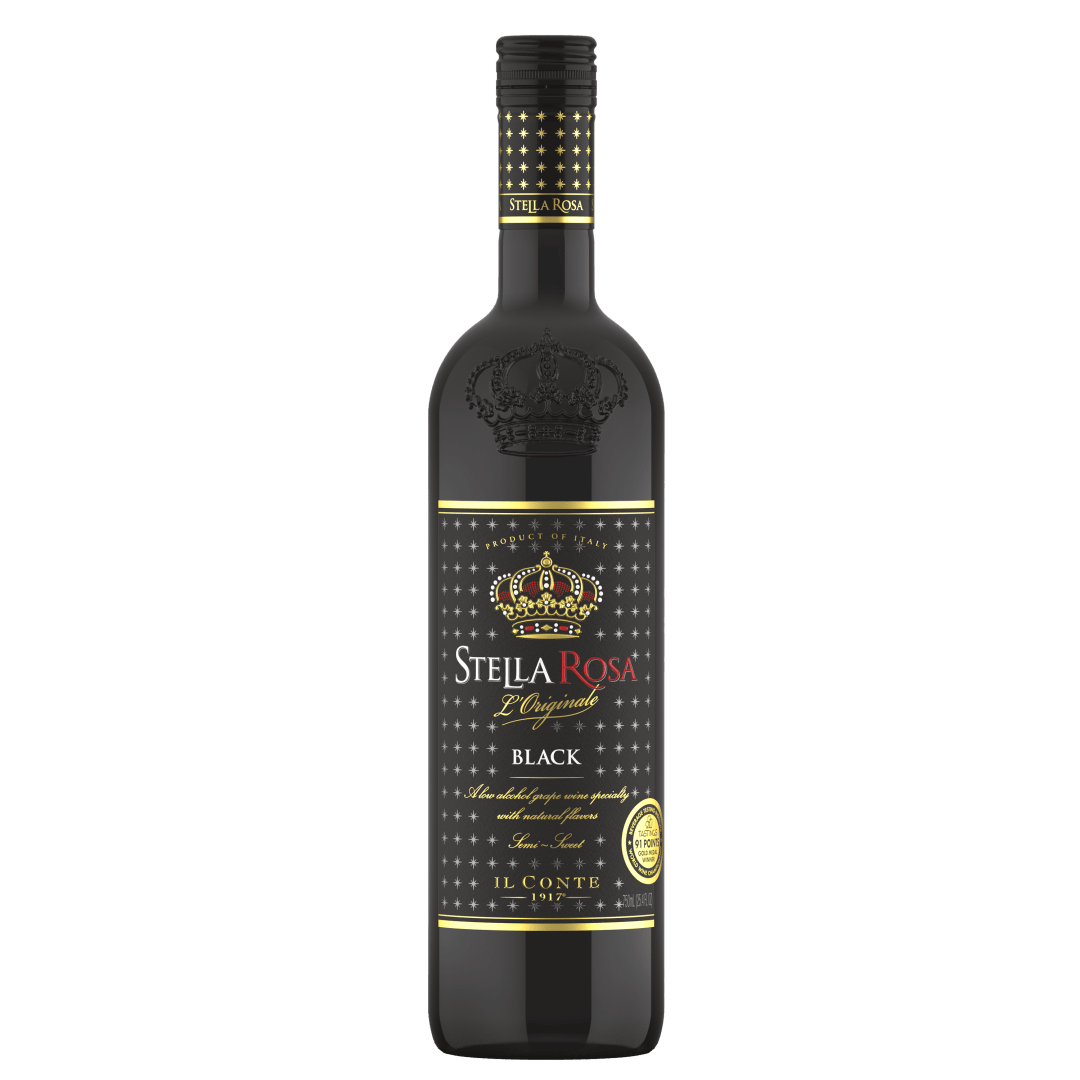 Stella Rosa Black Semi-Sparkling Red Wine 750 ml