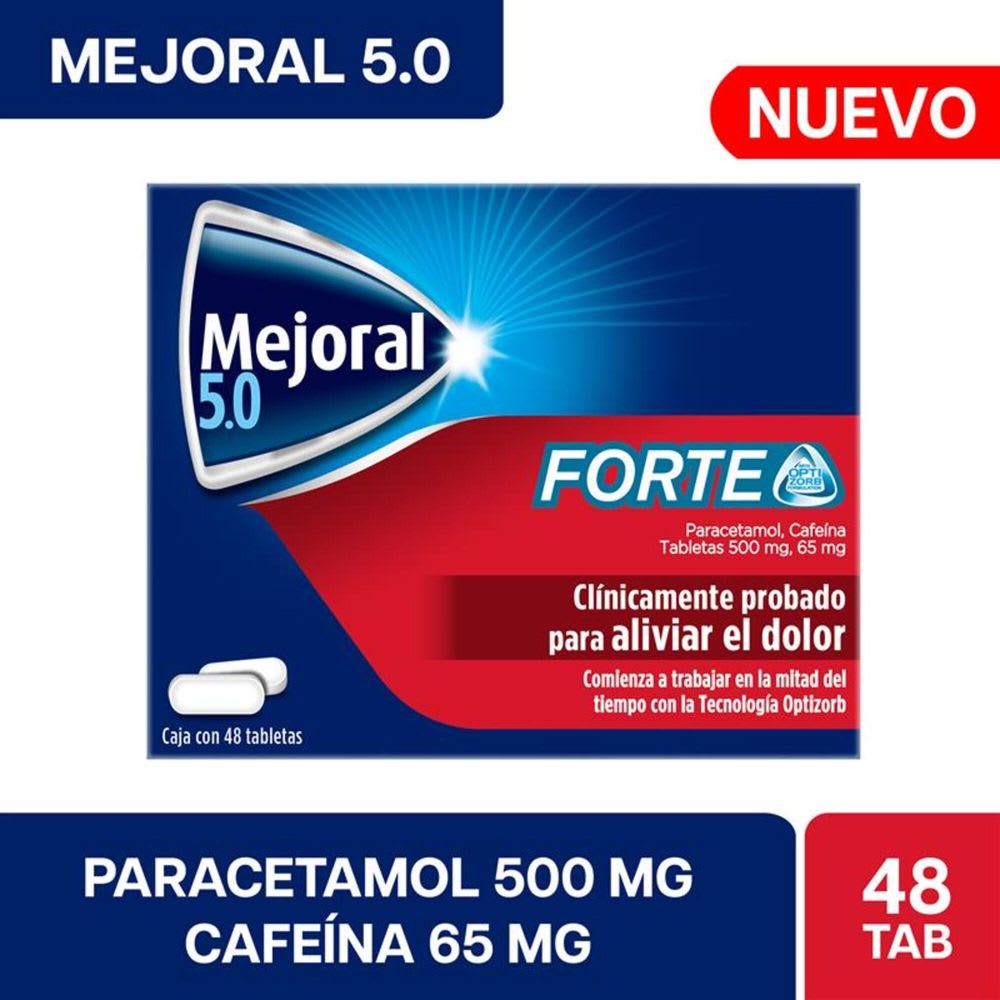 Mejoral 5.0 48 tabletas