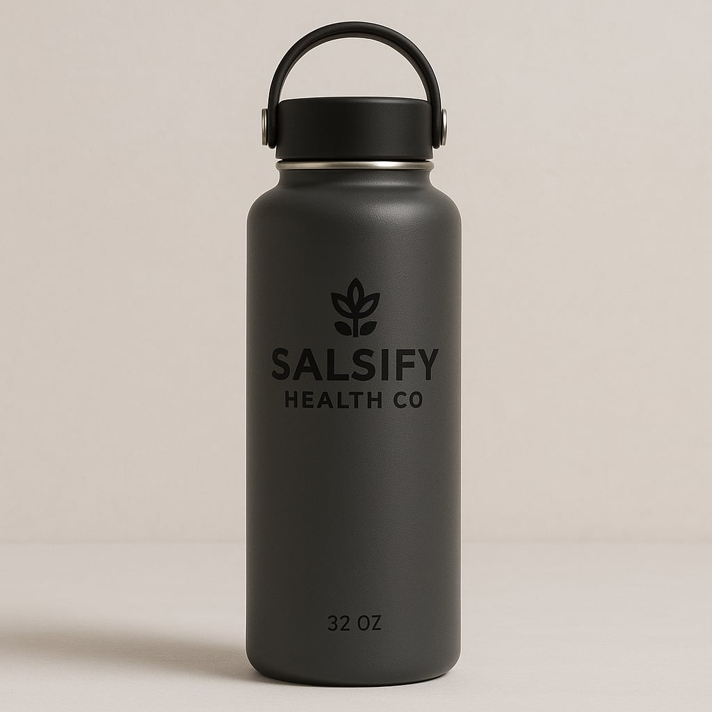Salsify Health Co Insulated Water Bottle — 32 oz