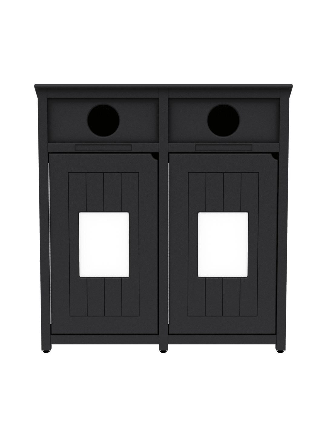 AURA - Double - Unit - Circle - Black