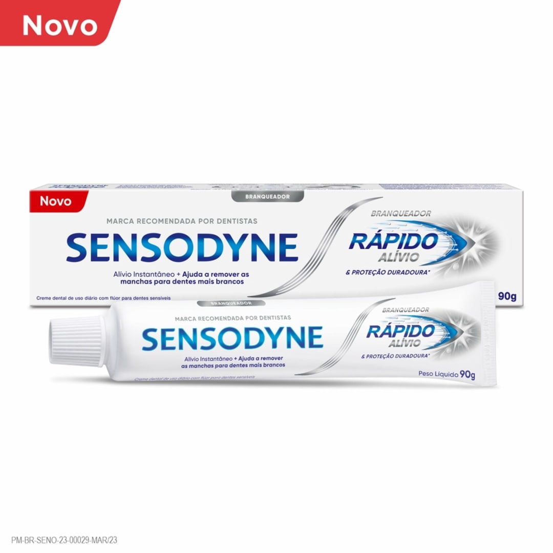 Sensodyne Rapido Alivio Whitening 90g