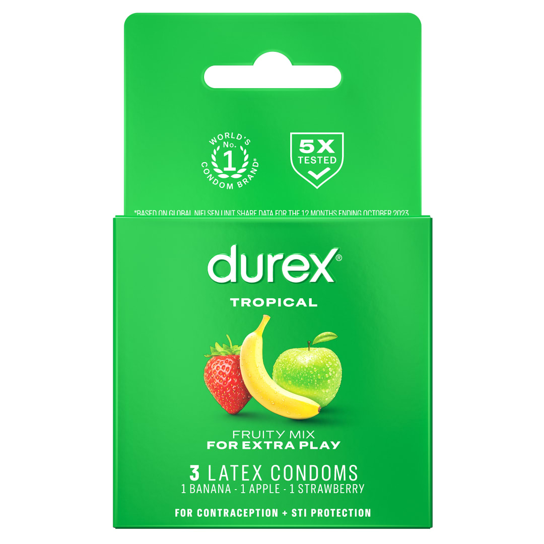 DUREX® Tropical® Flavors - Condom 144/3 ct.