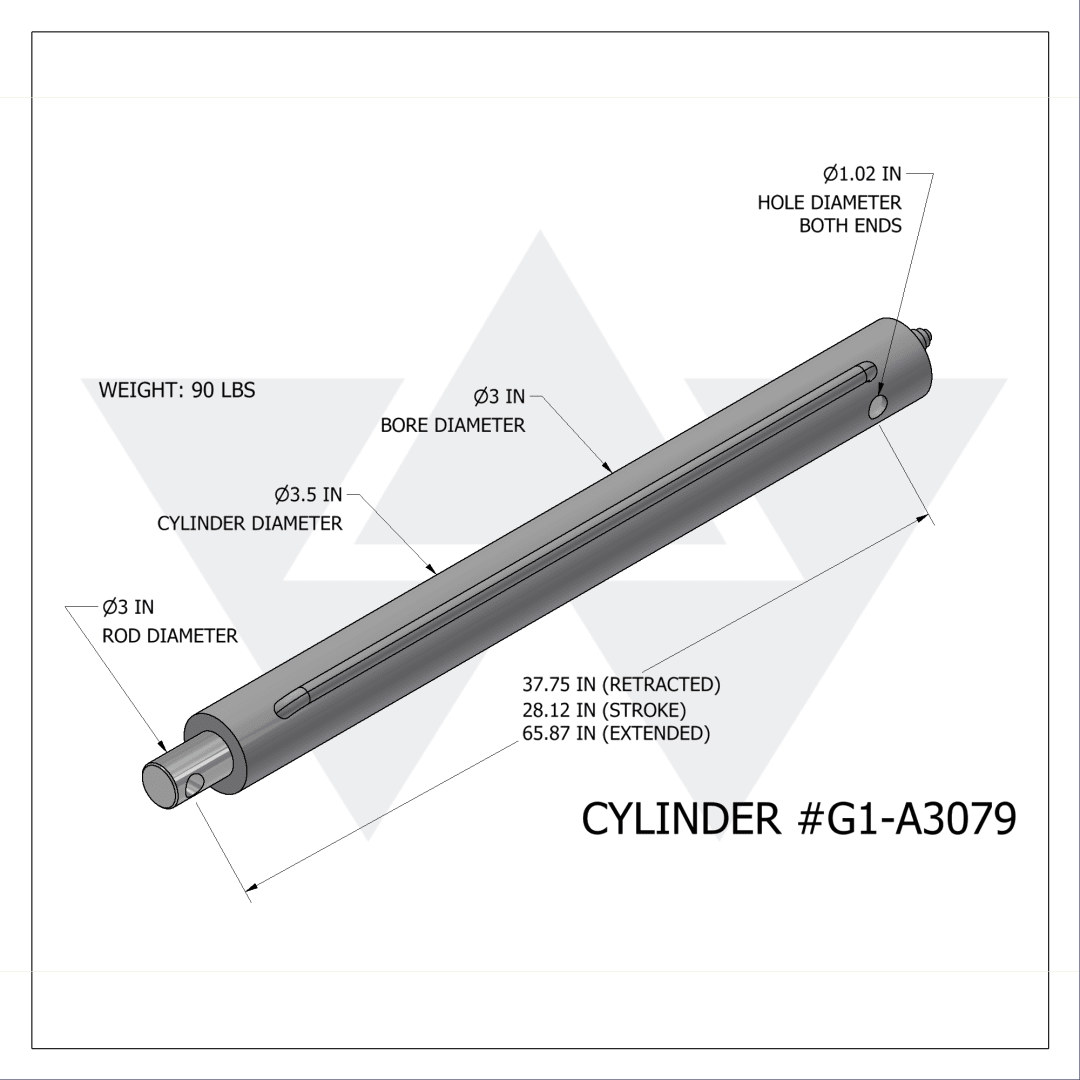 Galbreath™ JIB Cylinder