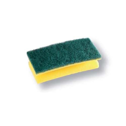 3M™ Nailsaver Scouring Pads RB4EG, Yellow, 70 mm x 150 mm, 50/Packung