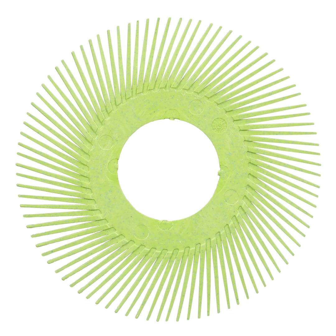 Scotch-Brite™ Hassas Radyal Bristle Fırça, PN-RB, 50+, 152,4 mm (6 inç), Tip A, Adaptörsüz