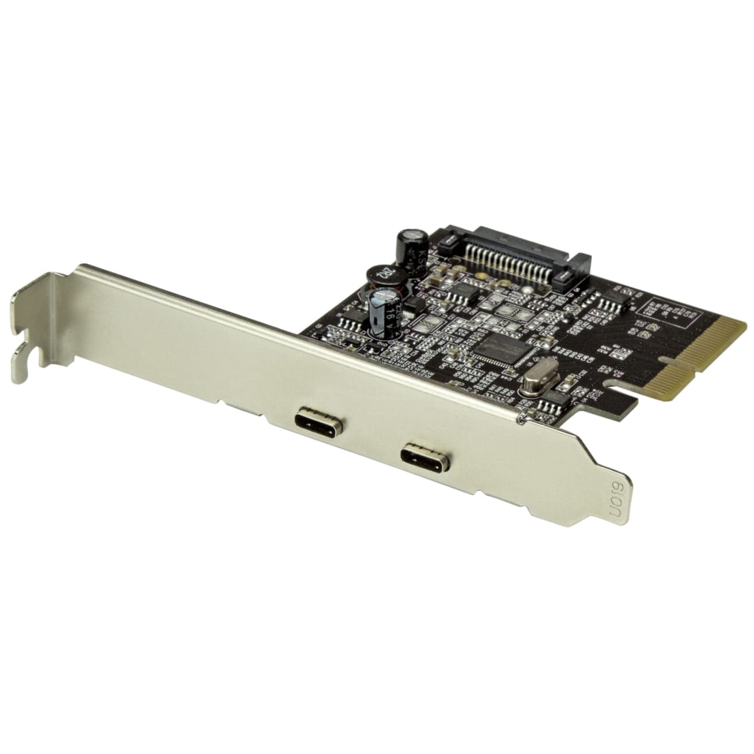 2Port USB 3.1 PCI-e Card - 2x C - 10Gbps PCIe Card