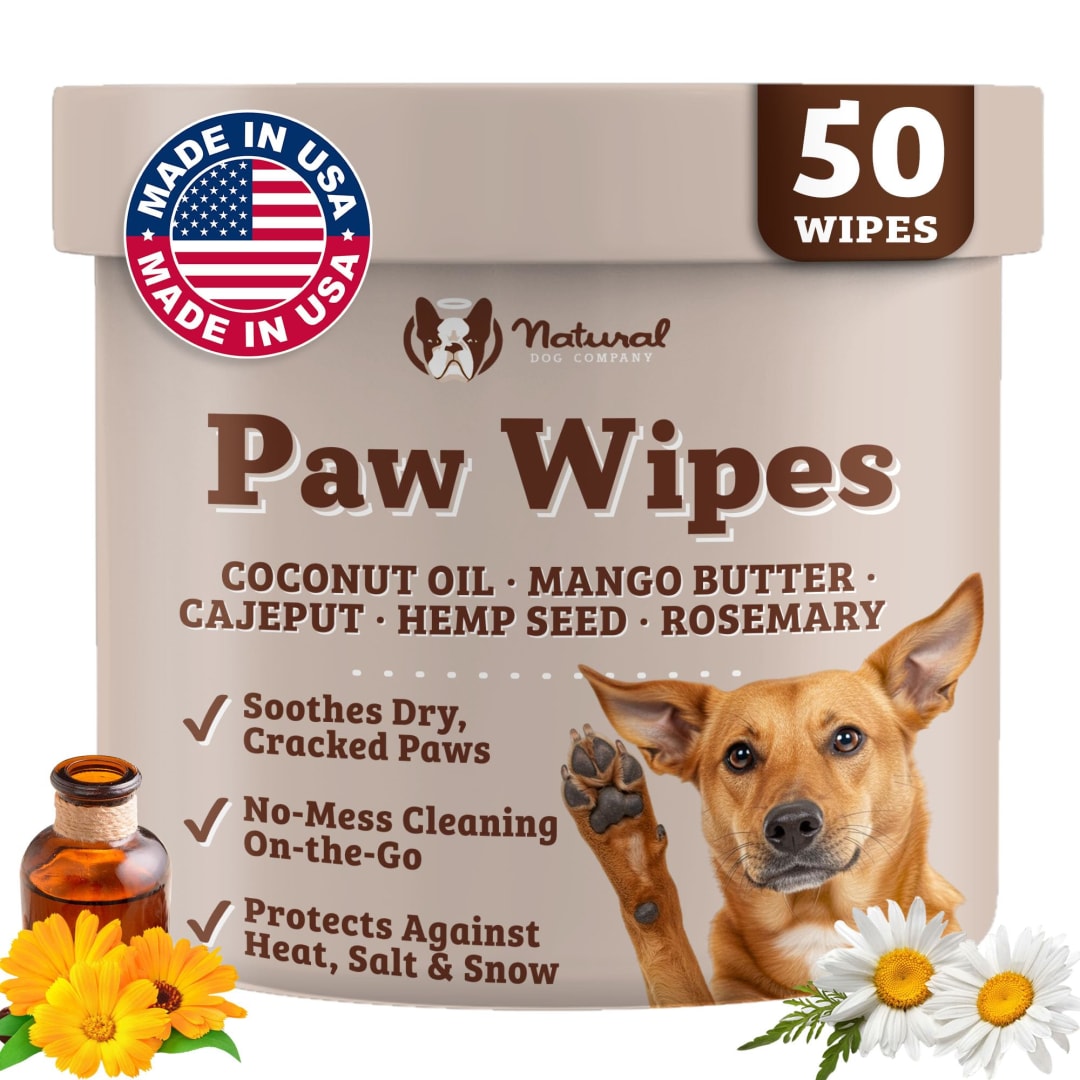 NDC Paw Soother Wipes, 50ct Jar