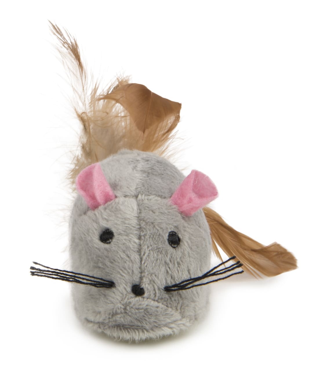 Petlinks Bumper Mouse, Plush, Electronic Motion Cat Toy, Battery Powered
