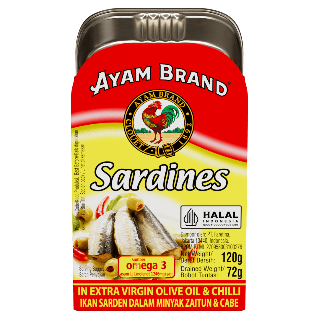 Sardines in Olive Oil &amp; Chilli 24x120g