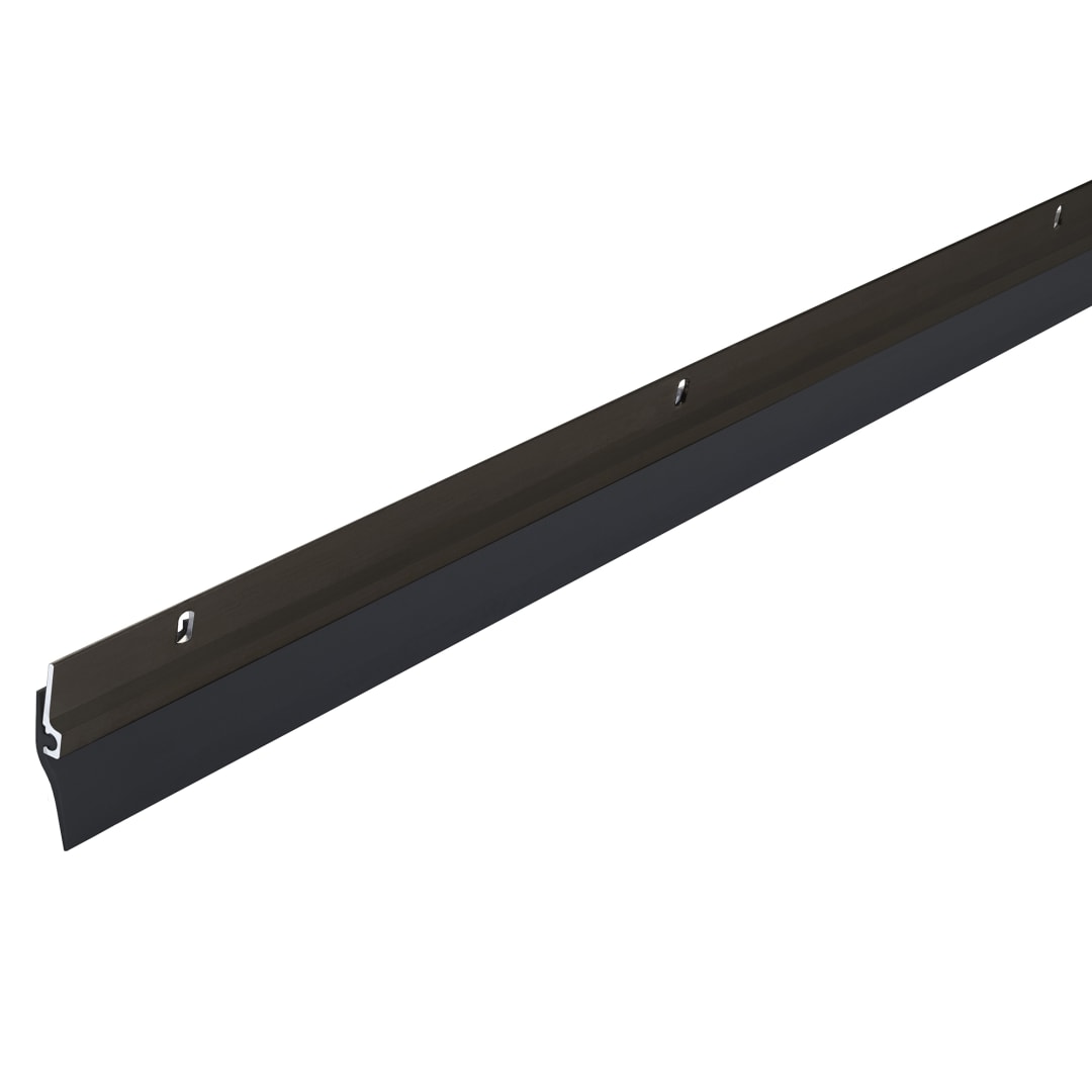 05173 - 36 in. Bronze Aluminum and Vinyl Standard Screw-on Door Sweep
