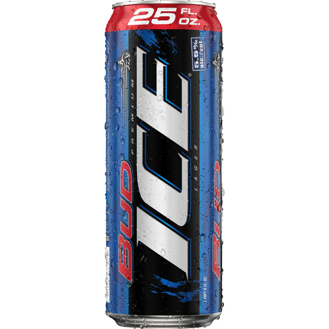 Bud Ice Lager Beer 25 fl oz