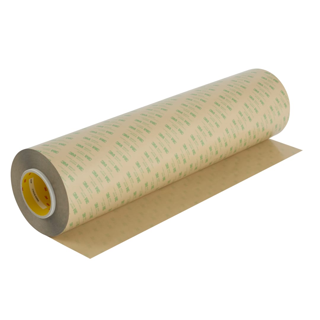 3M™ Adhesive Transfer Tape 468MP, Transparent, 610 mm x 55 m x 0.13 mm
