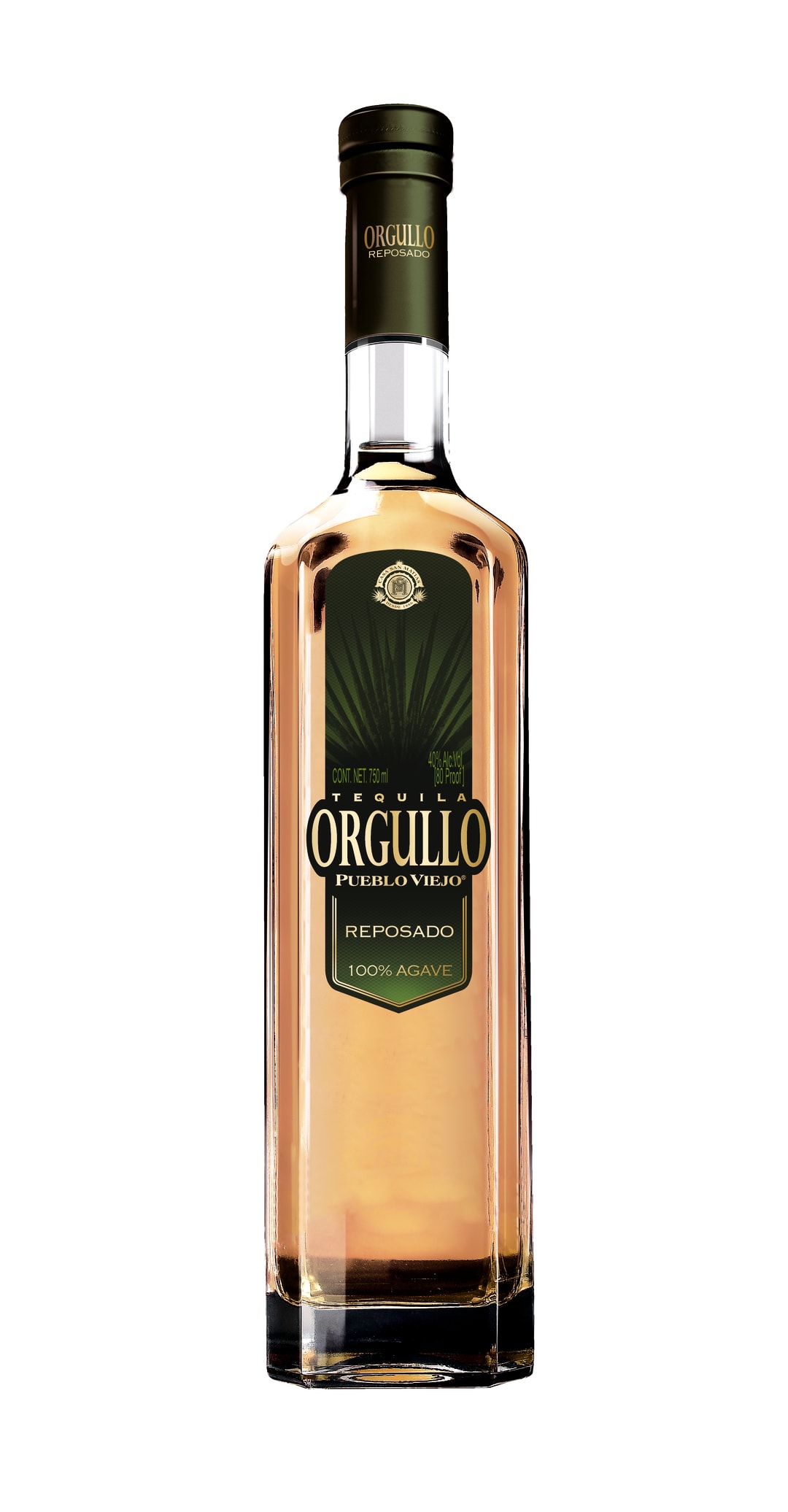 Pueb Viejo Orgullo Reposado Tequila 750ml 80 Proof