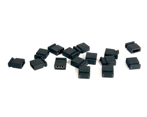 15 Pk 2mm SCSI Drive Jumper Caps