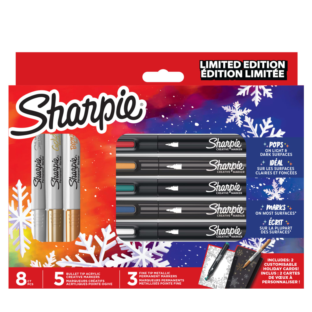 SH MIX MARKERS SET BX8 HLDY26 PEA