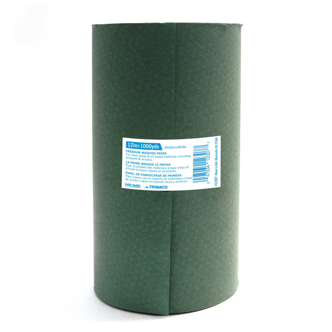 Easy Mask® Premium Masking Paper, Green, 12"x1000'