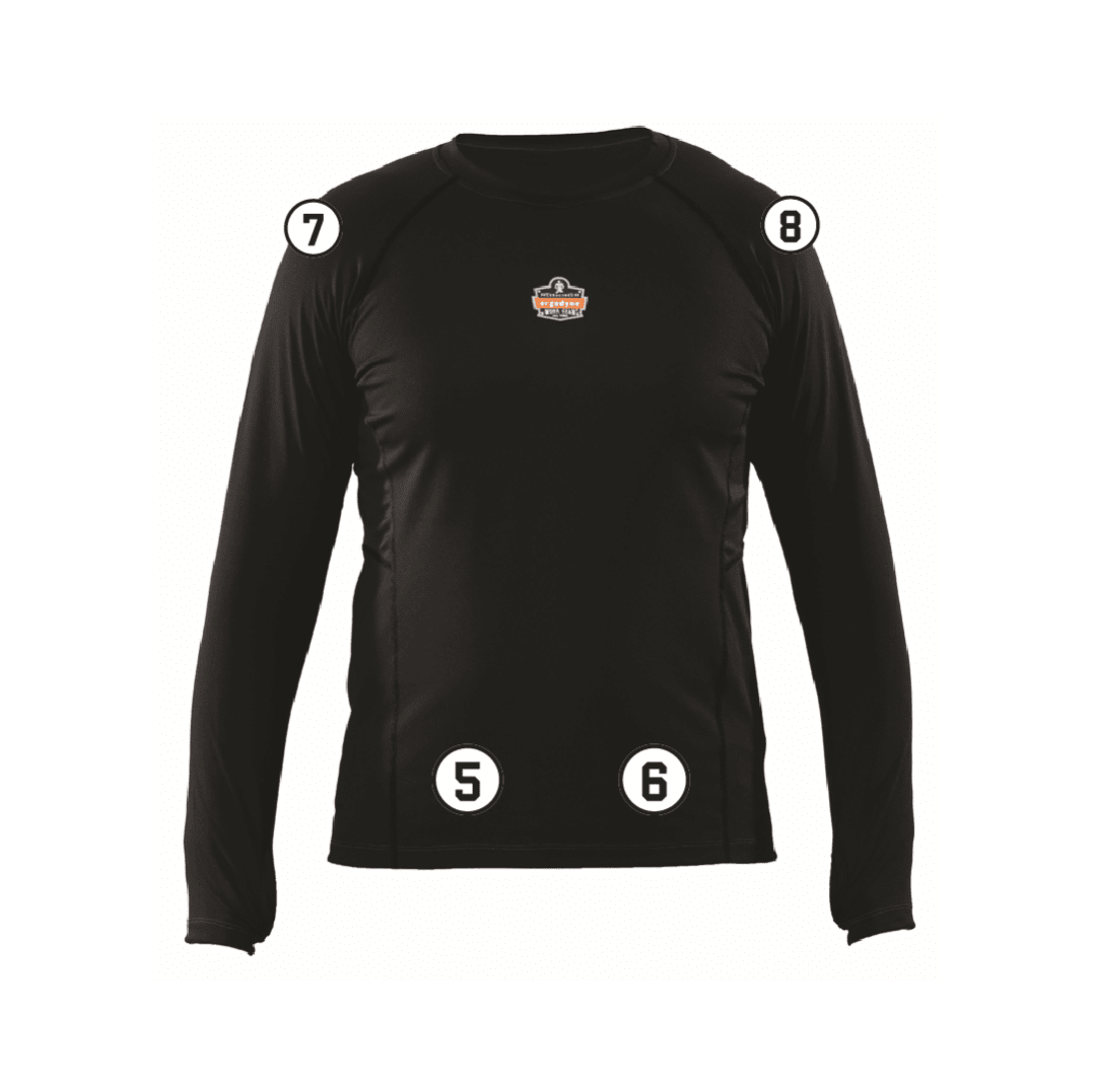 N-Ferno 6435 Midweight Long Sleeve Base Layer Shirt - 240g
