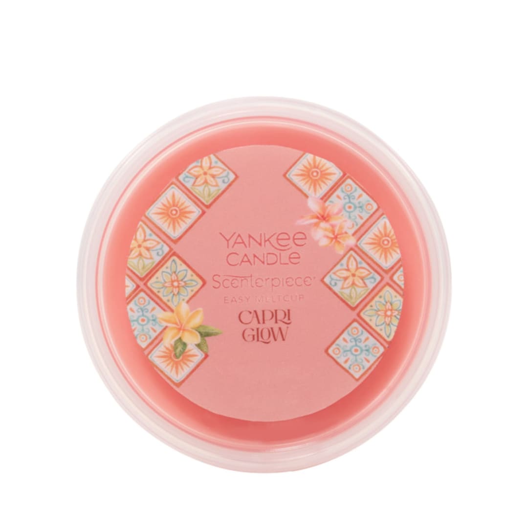 Yankee Candle Capri Glow, 2.2 oz Scenterpiece® Easy MeltCup