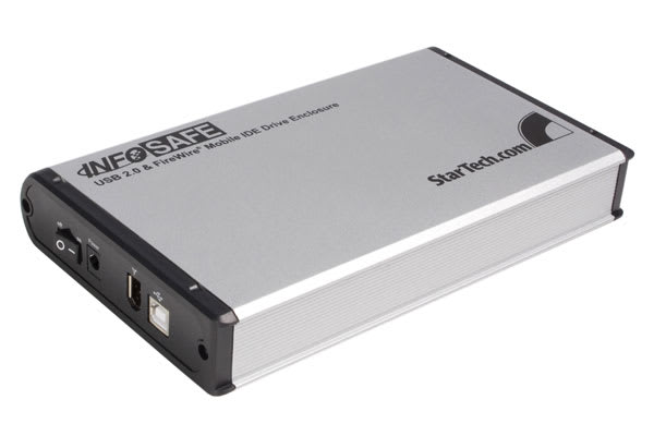 3.5 FireWire 400 USB IDE External HDD Enclosure