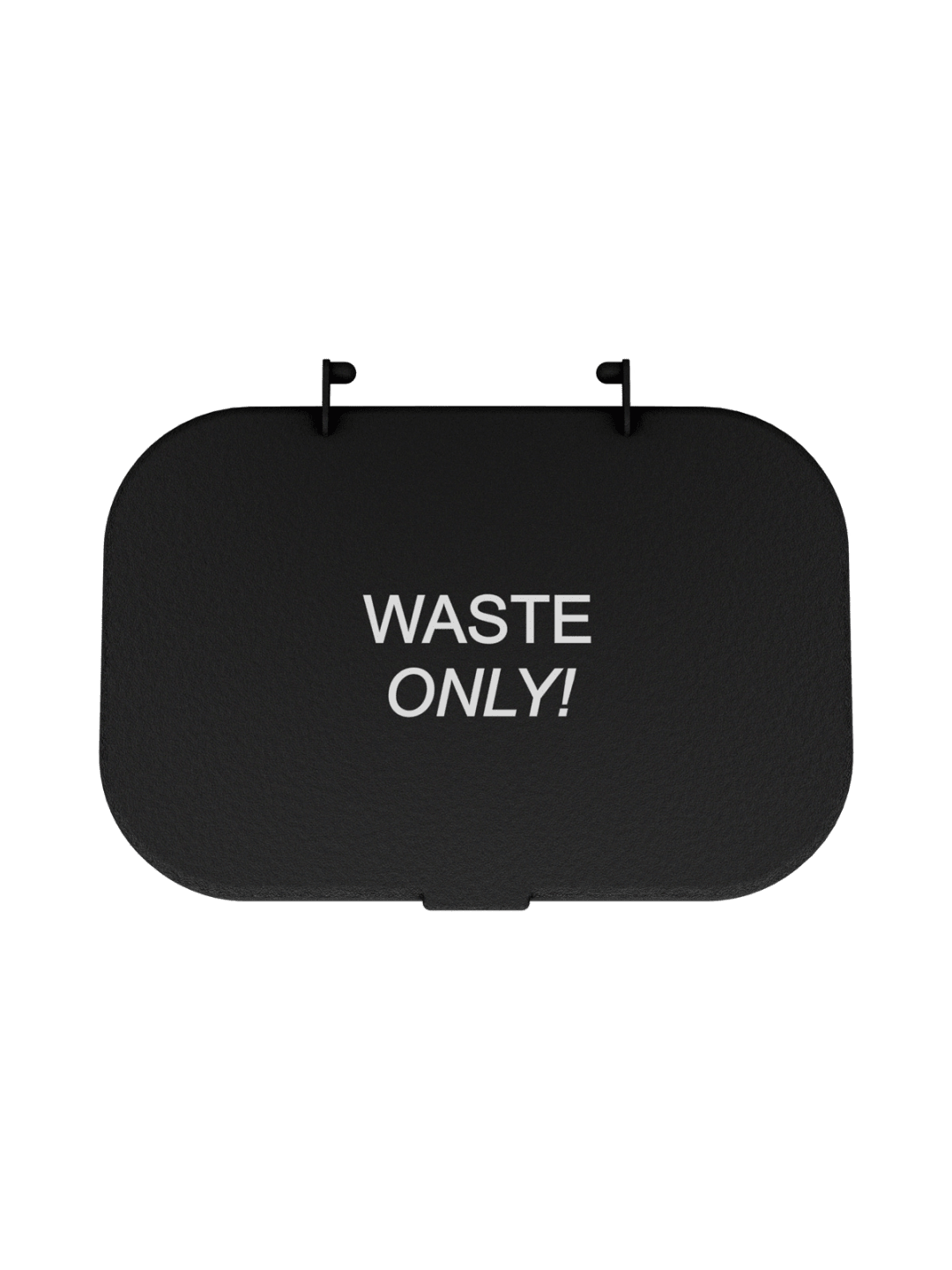 HANGING WASTE BASKET - Lid - Waste - Solid Lift - Black